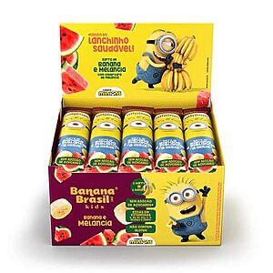 Barra de Frutas Kids Melancia Sem Açúcar Caixa com 20un de 22g