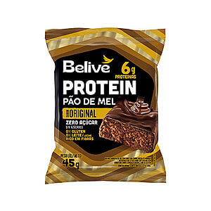 Pão de Mel Protein Zero Açúcar Original Caixa com 10 un de 45g