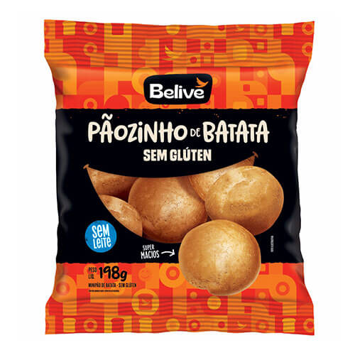 Pãozinho de Batata Sem Glúten 198g
