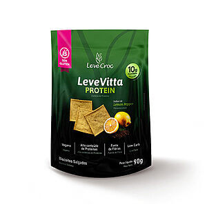 Levevitta Protein Lemon Pepper Sem Glúten 90g
