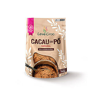 Cacau em Pó 100% Cacau Sem Açúcar 100g
