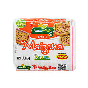 Biscoito de Maizena Vegano Sem Glúten 112g