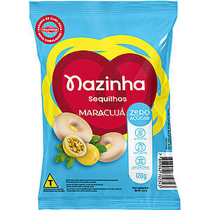Sequilho Zero Açúcar Maracujá Mais Fibras 120g